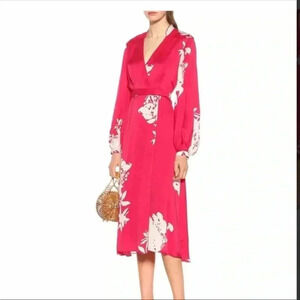 Equipment Andrese Dress Long Silk Pink NWT!​​